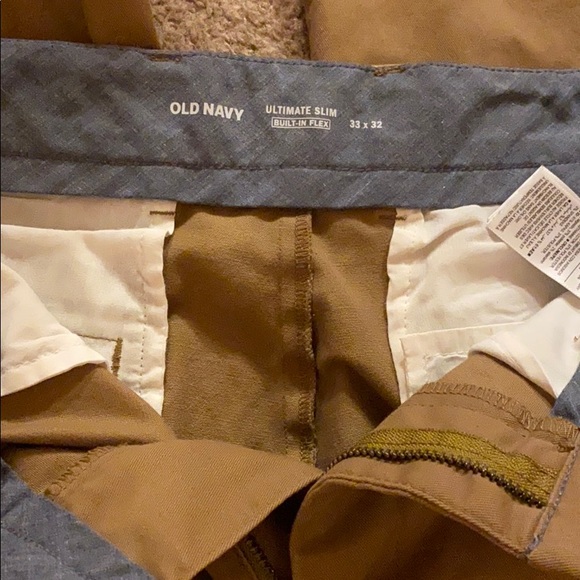 Old Navy Ultimate Slim Built in Flex Khakis - Picture 3 of 4